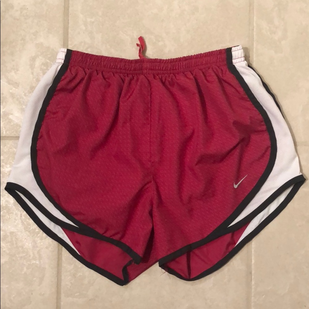 Pink and Gray Nike Shorts
